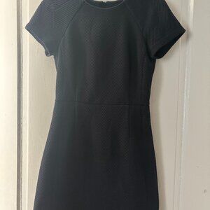 Banana Republic Navy Blue Quilted Dress, Size 4